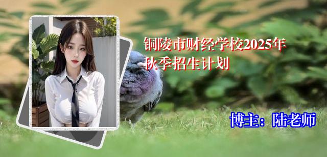 铜陵市财经学校2025年秋季招生计划