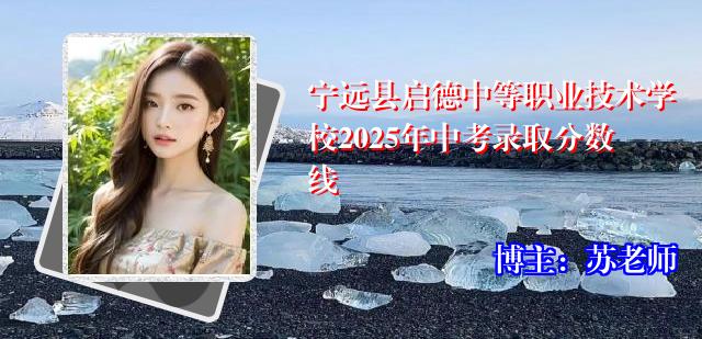 宁远县启德中等职业技术学校2025年中考录取分数线