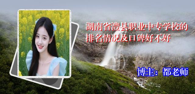 湖南省澧县职业中专学校的排名情况及口碑好不好