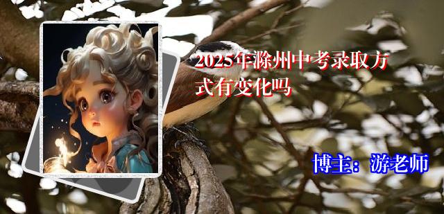 2025年滁州中考录取方式有变化吗