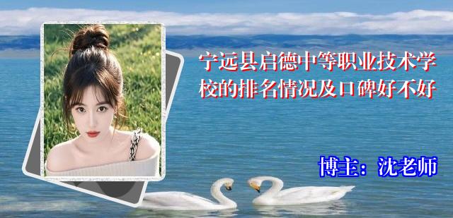 宁远县启德中等职业技术学校的排名情况及口碑好不好