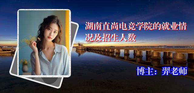 湖南直尚电竞学院的就业情况及招生人数