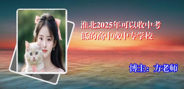 淮北2025年可以收中考低的高中或中专学校