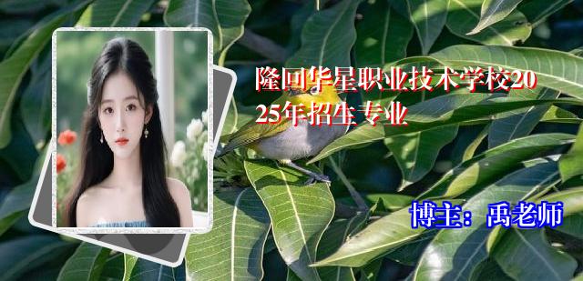 隆回华星职业技术学校2025年招生专业
