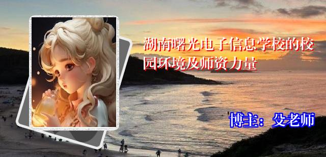 湖南曙光电子信息学校的校园环境及师资力量