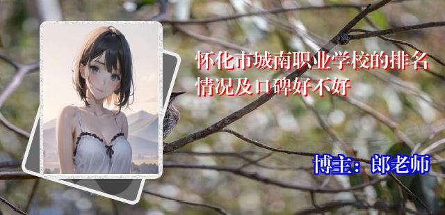 怀化市城南职业学校的排名情况及口碑好不好