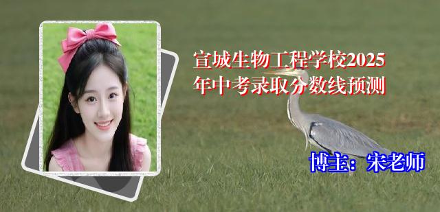 宣城生物工程学校2025年中考录取分数线预测