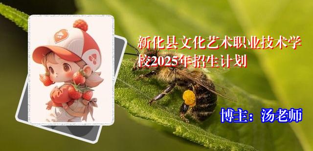 新化县文化艺术职业技术学校2025年招生计划