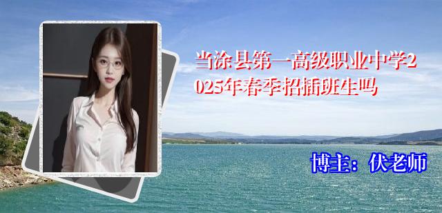 当涂县第一高级职业中学2025年春季招插班生吗