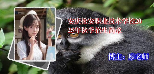 安庆松安职业技术学校2025年秋季招生简章