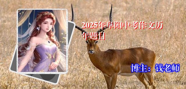 2025年阜阳中考作文历年题目