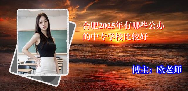 合肥2025年有哪些公办的中专学校比较好