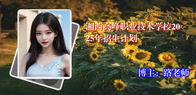 湘西高峰职业技术学校2025年招生计划