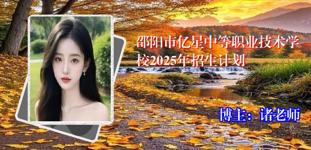 邵阳市亿星中等职业技术学校2025年招生计划