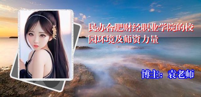 民办合肥财经职业学院的校园环境及师资力量