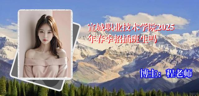 宣城职业技术学院2025年春季招插班生吗