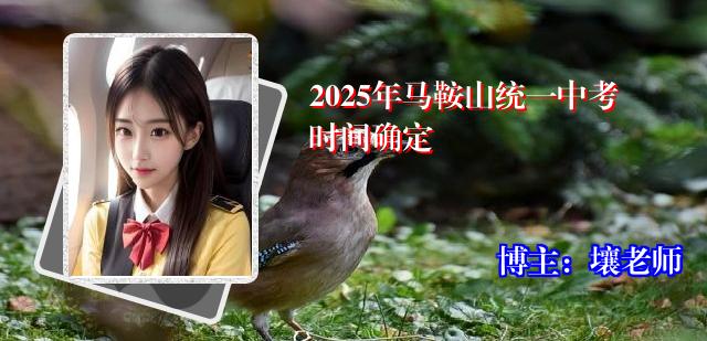 2025年马鞍山统一中考时间确定