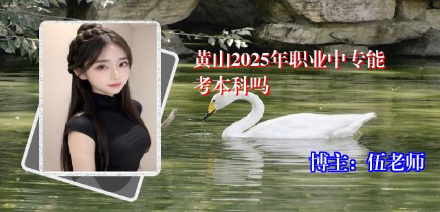 黄山2025年职业中专能考本科吗