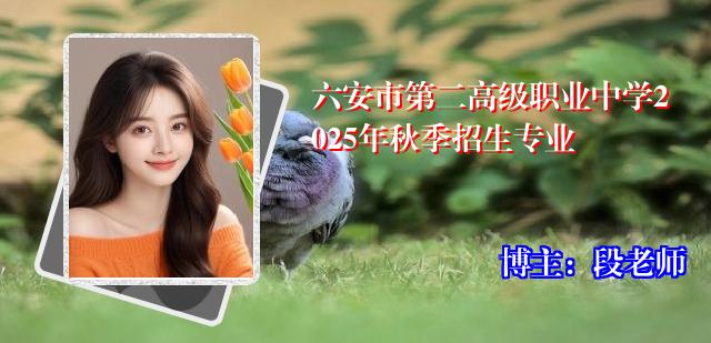 六安市第二高级职业中学2025年秋季招生专业
