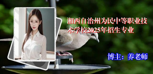 湘西自治州为民中等职业技术学校2025年招生专业