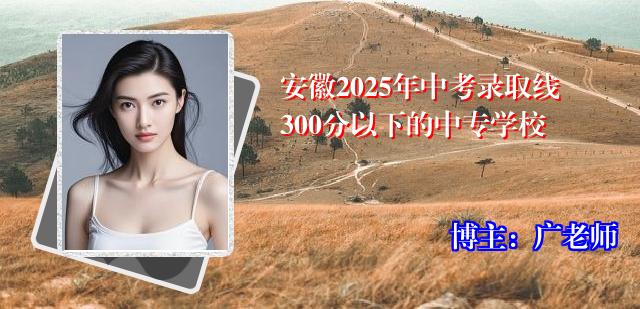 安徽2025年中考录取线300分以下的中专学校