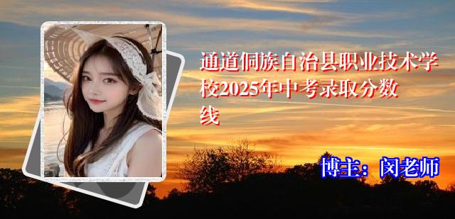 通道侗族自治县职业技术学校2025年中考录取分数线