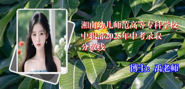 湘南幼儿师范高等专科学校中职部2025年中考录取分数线