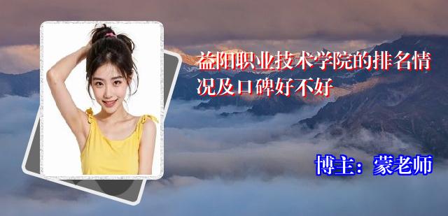 益阳职业技术学院的排名情况及口碑好不好