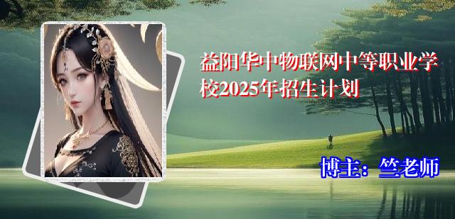 益阳华中物联网中等职业学校2025年招生计划
