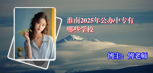 淮南2025年公办中专有哪些学校