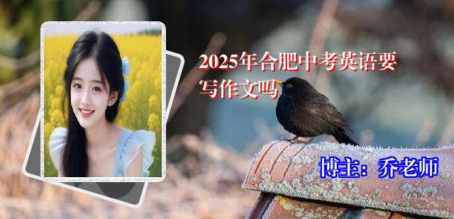 2025年合肥中考英语要写作文吗