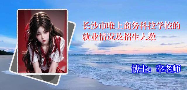 长沙市唯上商务科技学校的就业情况及招生人数