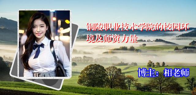 铜陵职业技术学院的校园环境及师资力量