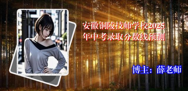 安徽铜陵技师学校2025年中考录取分数线预测