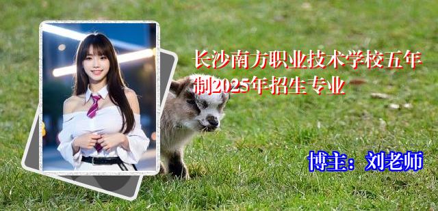长沙南方职业技术学校五年制2025年招生专业