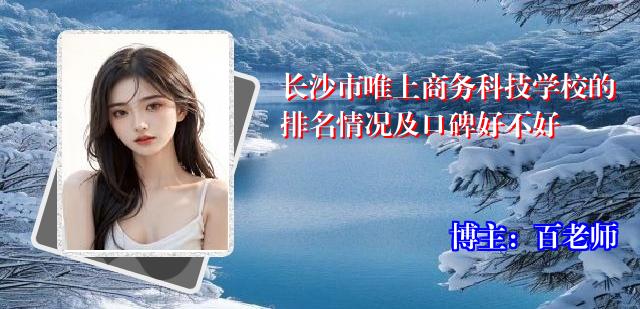 长沙市唯上商务科技学校的排名情况及口碑好不好
