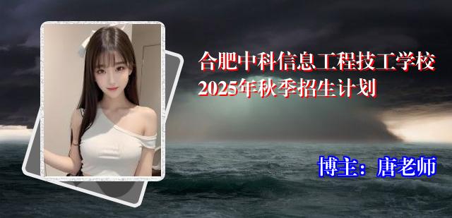 合肥中科信息工程技工学校2025年秋季招生计划