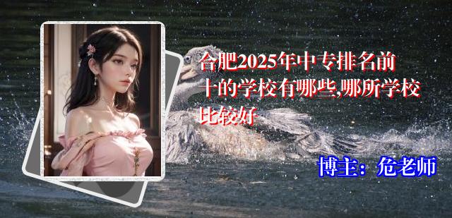 合肥2025年中专排名前十的学校有哪些,哪所学校比较好