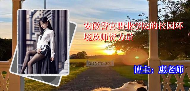 安徽警官职业学院的校园环境及师资力量