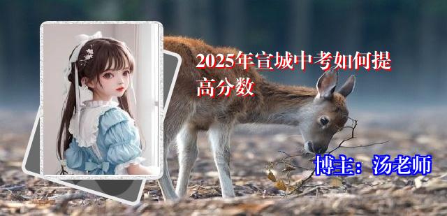 2025年宣城中考如何提高分数