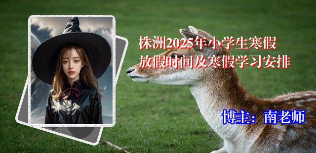 株洲2025年小学生寒假放假时间及寒假学习安排