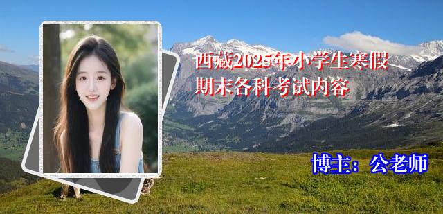 西藏2025年小学生寒假期末各科考试内容