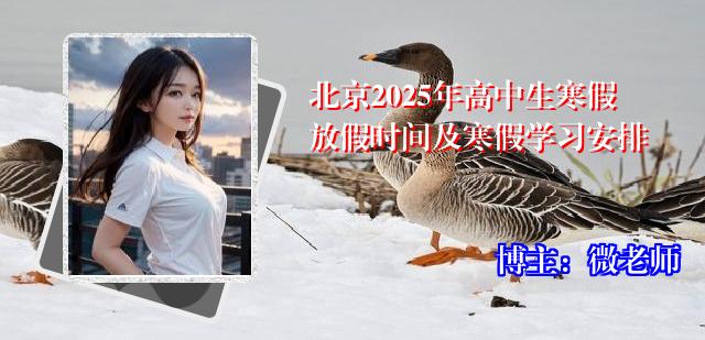 北京2025年高中生寒假放假时间及寒假学习安排