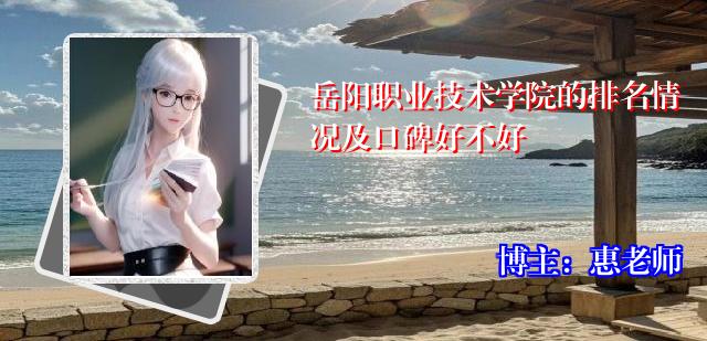 岳阳职业技术学院的排名情况及口碑好不好