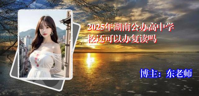 2025年湖南公办高中学校还可以办复读吗