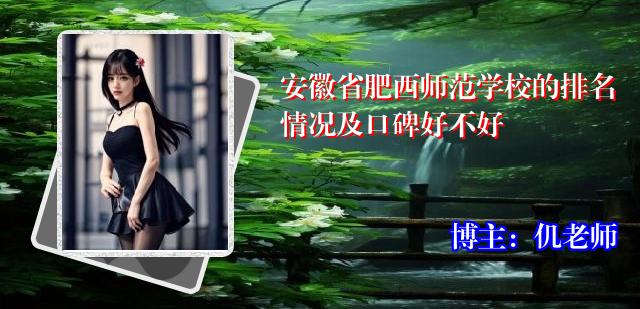 安徽省肥西师范学校的排名情况及口碑好不好