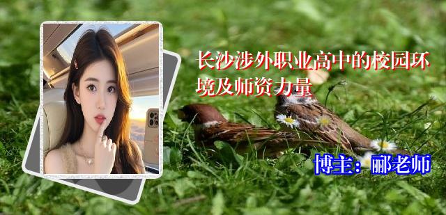 长沙涉外职业高中的校园环境及师资力量