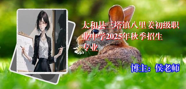 太和县三塔镇八里姜初级职业中学2025年秋季招生专业