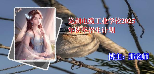 芜湖电缆工业学校2025年秋季招生计划