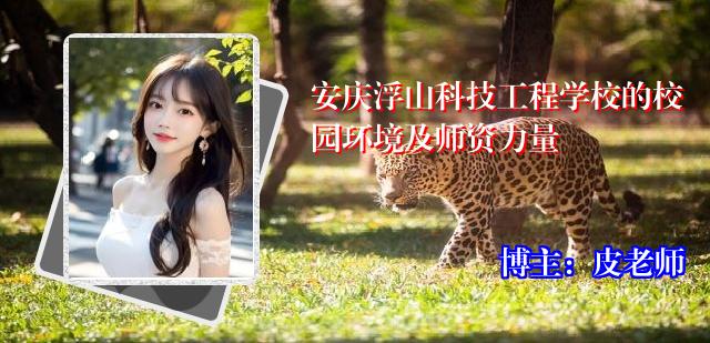 安庆浮山科技工程学校的校园环境及师资力量